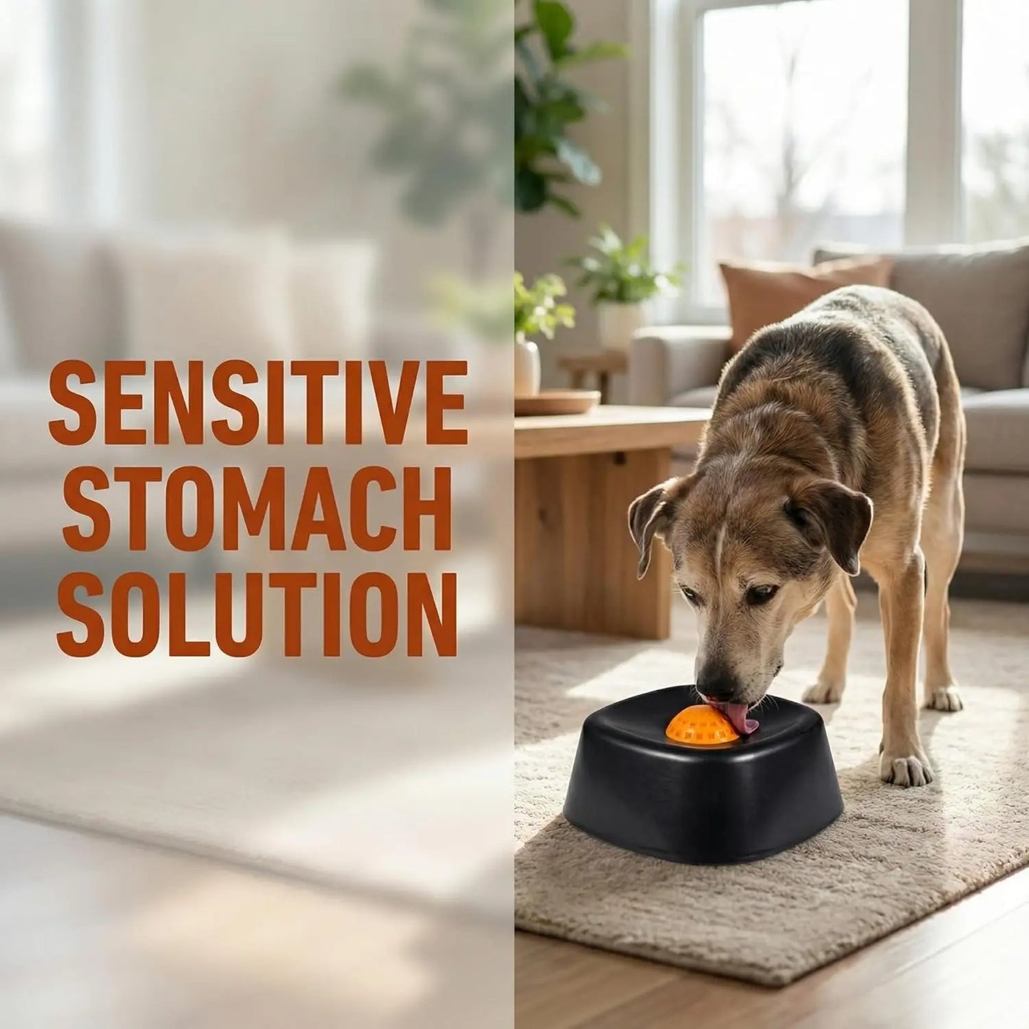 NutriVitalPro™ PupFlow V2 – Liquid Treat Slow Feeder Bowl