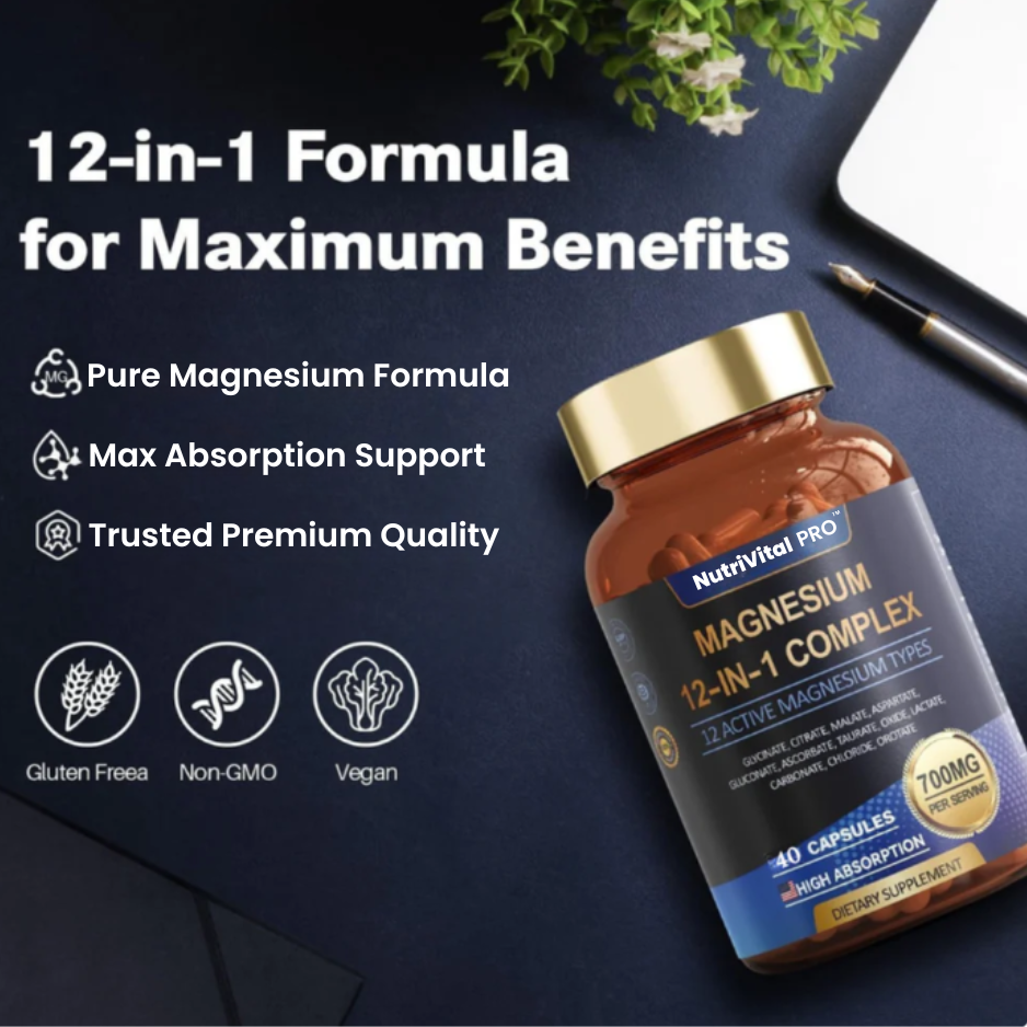 High Performance 12 In 1 Magnesium Supplement