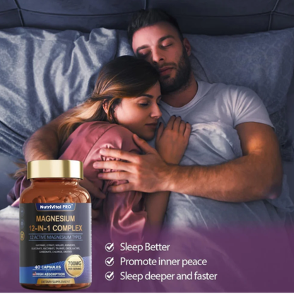 High Performance 12 In 1 Magnesium Supplement