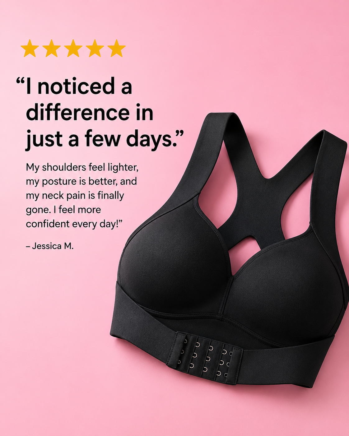 Young Again - Posture Support for Neck, Shoulder & Back Relief