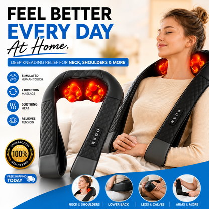 Deep Tissue Neck & Shoulder Relief Therapy Massager V2