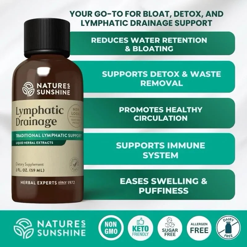 Lymphatic Drainage Supplement ,Immune Support, Cleanse & Detox, Immunity, Strengthens Your Immune Defenses Naturally 1/2/3bottle